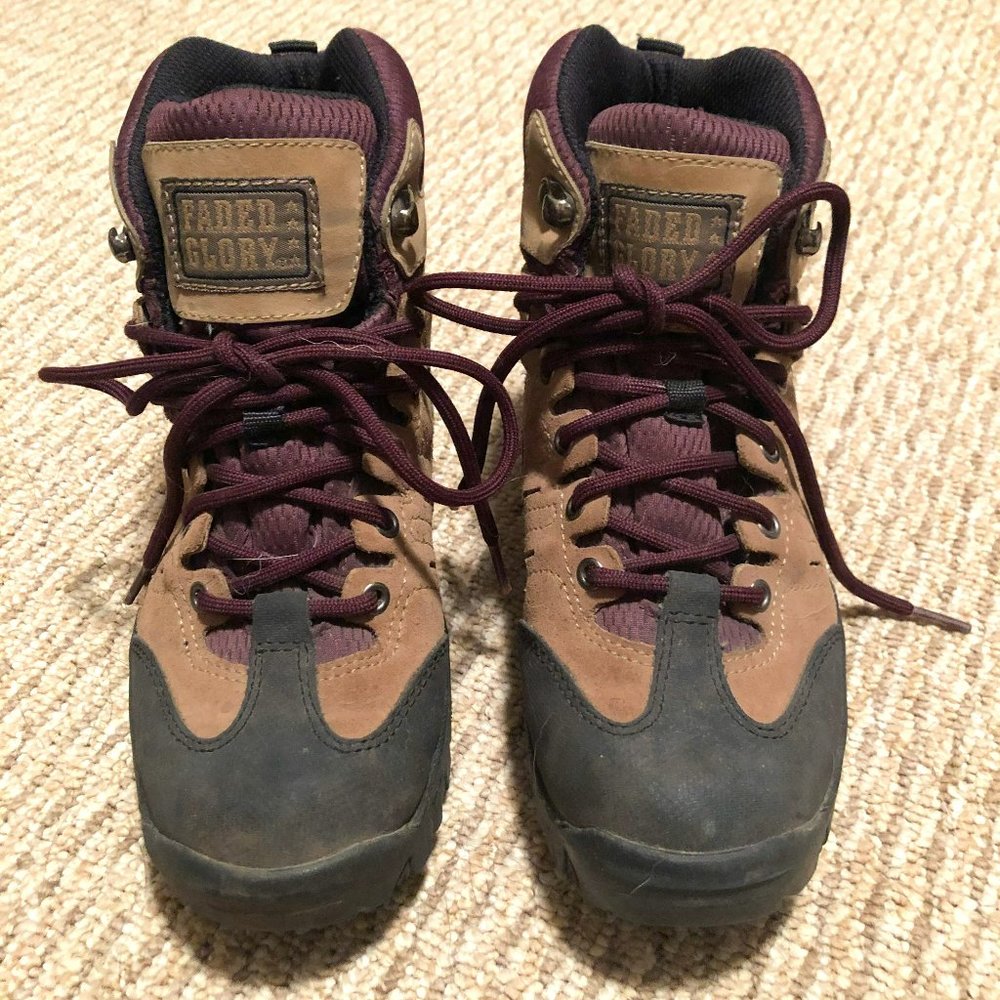 Faded Glory hard sole hiking boots
